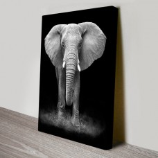 Elephant Giant Canvas Print Wall Art Hanging Giclee Framed Decor BIG 61x91cm   332336775185